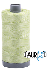 Aurifil Mako 28wt Cotton 750 m 820 yd. spool - 3320 Light Spring Green