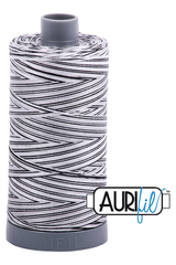 Aurifil Mako 28wt Cotton 750 m 820 yd. spool - 4652 Licorice Twist