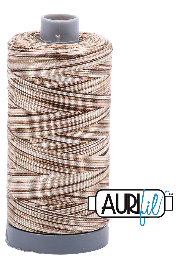 Aurifil Mako 28wt Cotton 750 m 820 yd. spool - 4667 Nutty Nougat