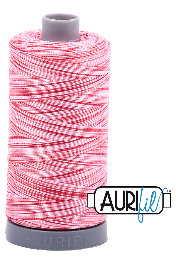 Aurifil Mako 28wt Cotton 750 m 820 yd. spool - 4668 Strawberry Parfait