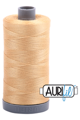 Aurifil Mako 28wt Cotton 750 m 820 yd. spool - 5001 Ocher Yellow