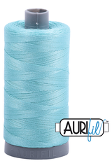Aurifil Mako 28wt Cotton 750 m 820 yd. spool - 5006 Light Turquoise