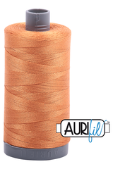Aurifil Mako 28wt Cotton 750 m 820 yd. spool - 5009 Medium Orange