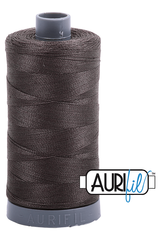 Aurifil Mako 28wt Cotton 750 m 820 yd. spool - 5013 Asphalt