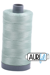 Aurifil Mako 28wt Cotton 750 m 820 yd. spool - 5014 Marine Water