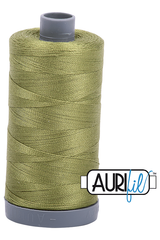 Aurifil Mako 28wt Cotton 750 m 820 yd. spool - 5016 Olive Green