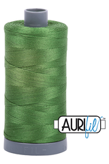 Aurifil Mako 28wt Cotton 750 m 820 yd. spool - 5018 Dark Grass Green