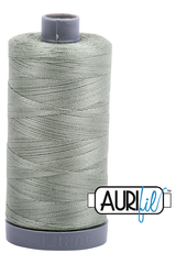 Aurifil Mako 28wt Cotton 750 m 820 yd. spool - 5019 Military Green