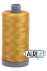 Aurifil Mako 28wt Cotton 750 m 820 yd. spool - 5022 Mustard