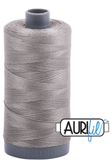 Aurifil Mako 28wt Cotton 750 m 820 yd. spool - 6732 Earl Grey
