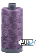 Aurifil Mako 28wt Cotton 750 m 820 yd. spool - 6735 Plumtastic