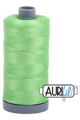 Aurifil Mako 28wt Cotton 750 m 820 yd. spool - 6737 Shamrock Green