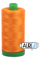 Aurifil Mako 40wt 2-ply Cotton 1000 m 1094 yd. spool - 1133 Bright Orange