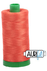 Aurifil Mako 40wt 2-ply Cotton 1000 m 1094 yd. spool - 1154 Dusty Orange
