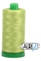 Aurifil Mako 40wt 2-ply Cotton 1000 m 1094 yd. spool - 1231 Spring Green