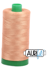 Aurifil Mako 40wt 2-ply Cotton 1000 m 1094 yd. spool - 2320 Light Toast