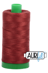 Aurifil Mako 40wt 2-ply Cotton 1000 m 1094 yd. spool - 2355 Rust