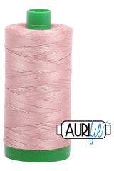 Aurifil Mako 40wt 2-ply Cotton 1000 m 1094 yd. spool - 2375 Antique Blush