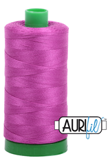 Aurifil Mako 40wt 2-ply Cotton 1000 m 1094 yd. spool - 2535 Magenta