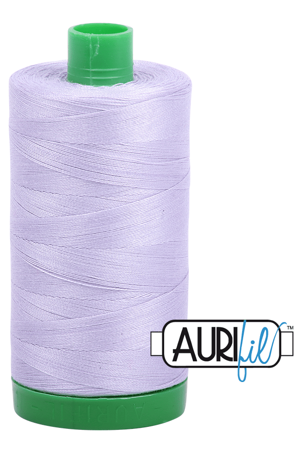 Aurifil Mako 40wt 2-ply Cotton 1000 m 1094 yd. spool - 2560 Iris