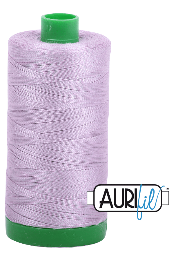 Aurifil Mako 40wt 2-ply Cotton 1000 m 1094 yd. spool - 2562 Lilac