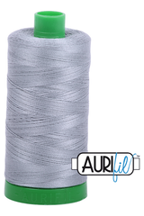 Aurifil Mako 40wt 2-ply Cotton 1000 m 1094 yd. spool - 2610 Light Blue Grey