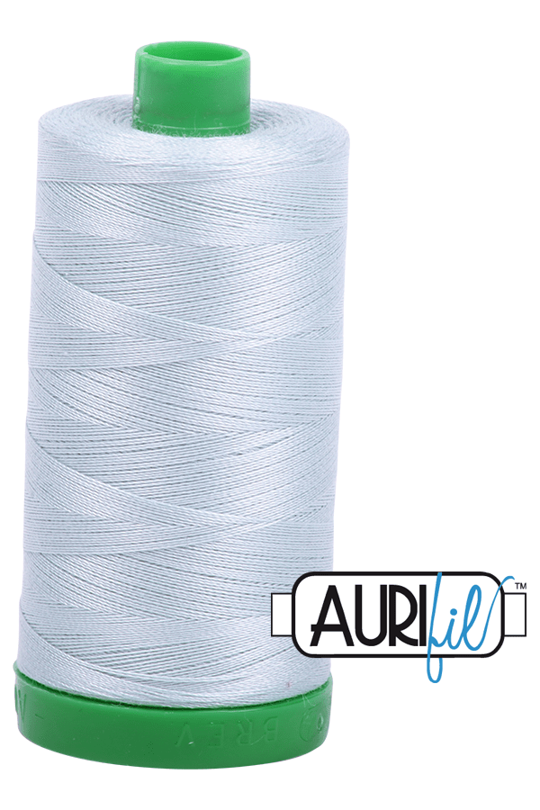 Aurifil Mako 40wt 2-ply Cotton 1000 m 1094 yd. spool - 2846 Iceberg
