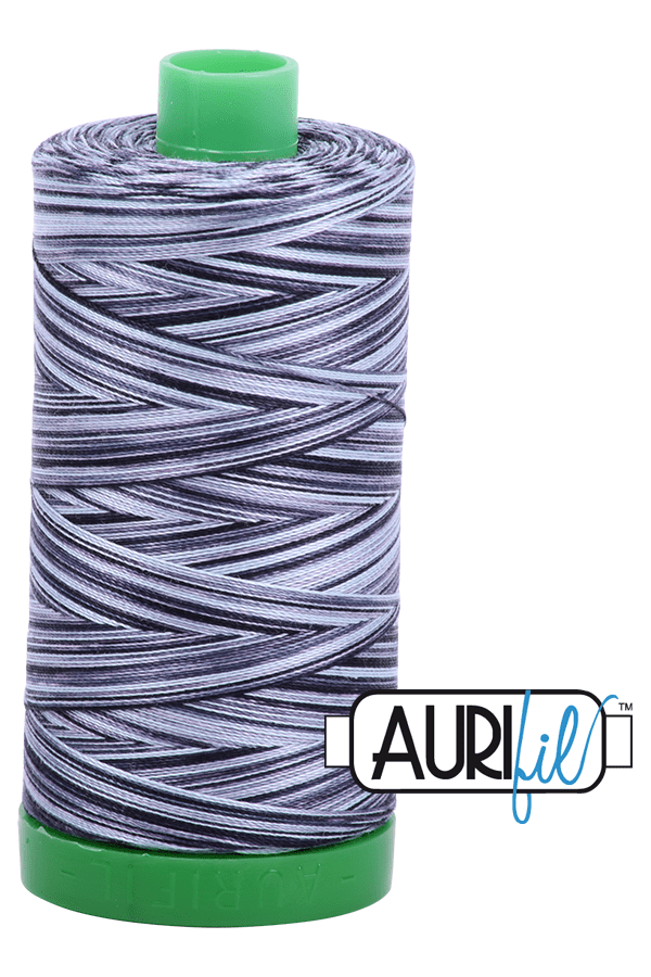 Aurifil Mako 40wt 2-ply Cotton 1000 m 1094 yd. spool - 4664 Stonefields