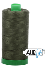 Aurifil Mako 40wt 2-ply Cotton 1000 m 1094 yd. spool - 5023 Medium Green