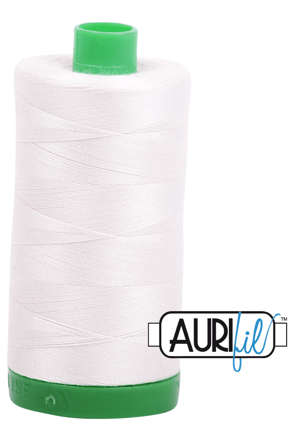 Aurifil Mako 40wt 2-ply Cotton 1000 m 1094 yd. spool - 6722 Sea Bisquit