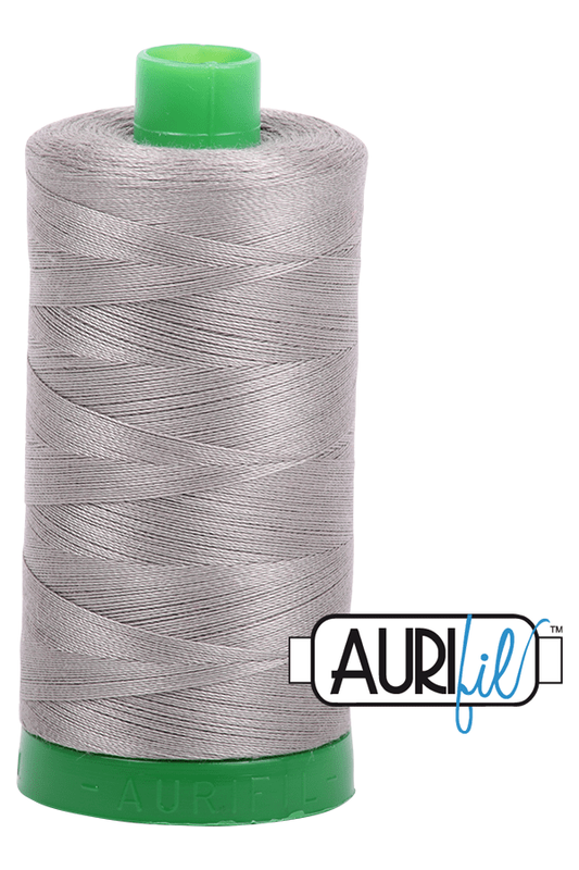 Aurifil Mako 40wt 2-ply Cotton 1000 m 1094 yd. spool - 6732 Earl Grey