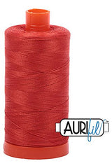 Aurifil Mako 50wt Cotton 1300 m 1422 yd. spool - 2245 Red Orange
