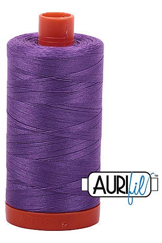 Aurifil Mako 50wt Cotton 1300 m 1422 yd. spool - 2540 Medium Lavender