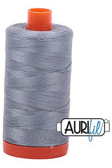 Aurifil Mako 50wt Cotton 1300 m 1422 yd. spool - 2610 Light Blue Grey