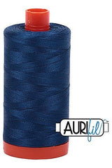 Aurifil Mako 50wt Cotton 1300 m 1422 yd. spool - 2783 Medium Delft Blue