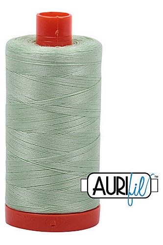 Aurifil Mako 50wt Cotton 1300 m 1422 yd. spool - 2880 Pale Green