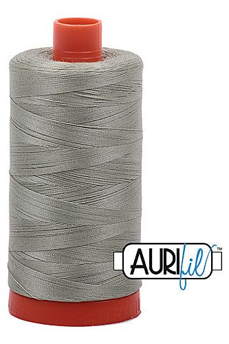 Aurifil Mako 50wt Cotton 1300 m 1422 yd. spool - 2902 Light Laurel Green