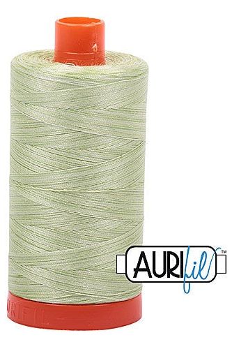 Aurifil Mako 50wt Cotton 1300 m 1422 yd. spool - 3320 Light Spring Green