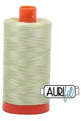 Aurifil Mako 50wt Cotton 1300 m 1422 yd. spool - 3320 Light Spring Green