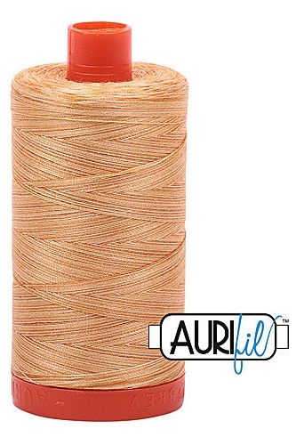 Aurifil Mako 50wt Cotton 1300 m 1422 yd. spool - 4150 Creme Brule
