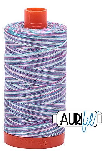 Aurifil Mako 50wt Cotton 1300 m 1422 yd. spool - 4647 Berrylicious