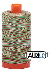 Aurifil Mako 50wt Cotton 1300 m 1422 yd. spool - 4650 Leaves