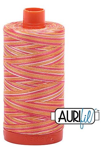 Aurifil Mako 50wt Cotton 1300 m 1422 yd. spool - 4657 Tramonto A Zoagli
