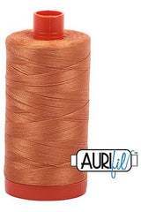 Aurifil Mako 50wt Cotton 1300 m 1422 yd. spool - 5009 Medium Orange
