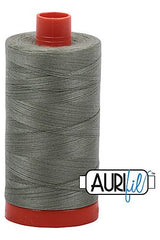 Aurifil Mako 50wt Cotton 1300 m 1422 yd. spool - 5019 Military Green