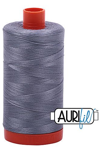 Aurifil Mako 50wt Cotton 1300 m 1422 yd. spool - 6734 Swallow