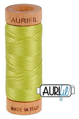 Aurifil Mako 80wt Cotton 274 m 300 yd. spool - 1231 Spring Green
