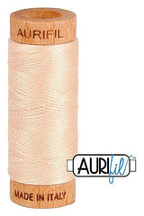 Aurifil Mako 80wt Cotton 274 m 300 yd. spool - 2315 Shell