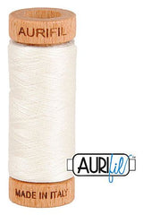 Aurifil Mako 80wt Cotton 274 m 300 yd. spool - 6722 Sea Bisquit