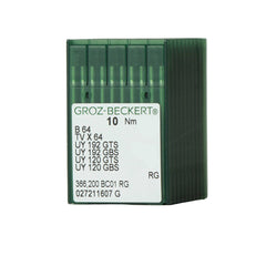Groz-Beckert needle packet on a light gray background